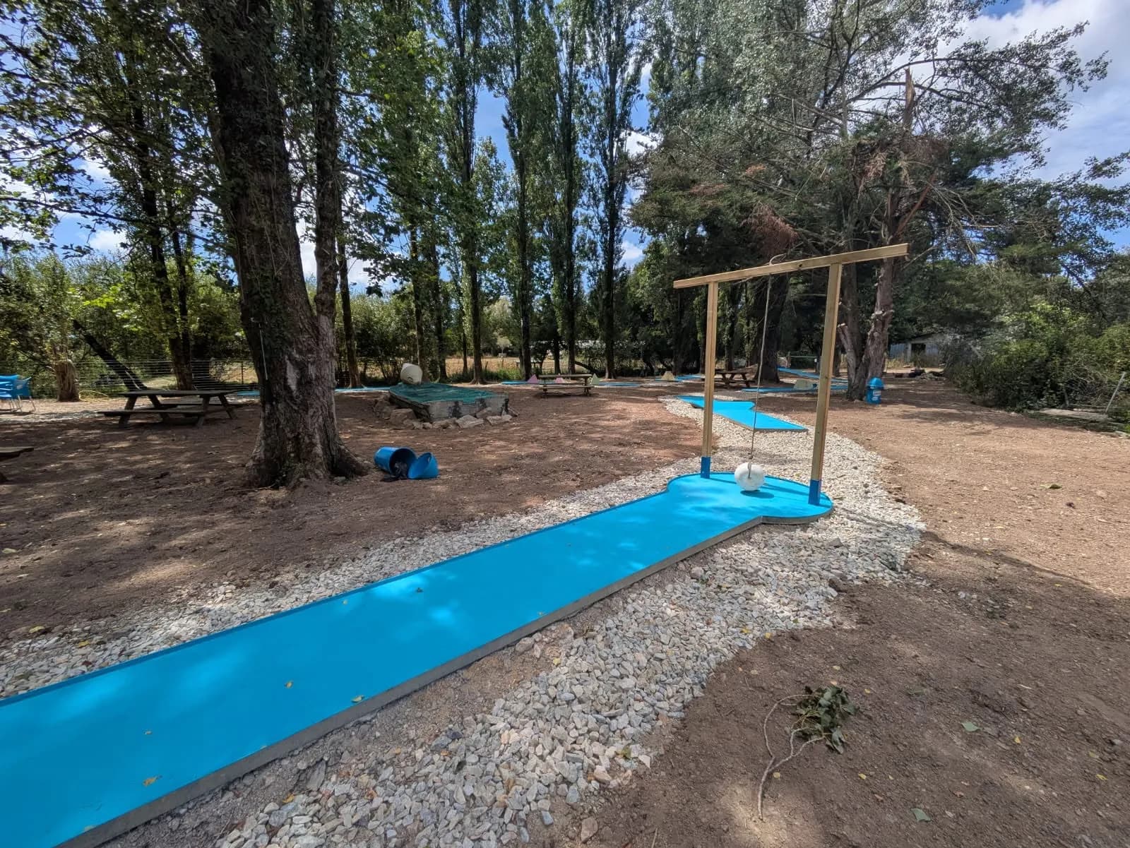 Trou de mini-golf thématique au parcours du Golfe du Morbihan